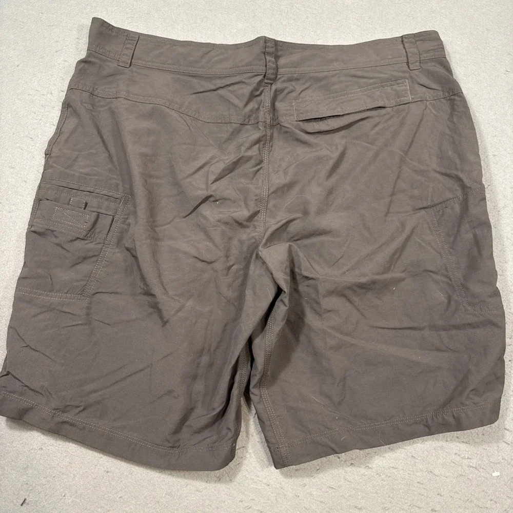 North Face Shorts Mens 40 CHARCOAL Nylon Cargo Hiking Stow Pocket Outdoor